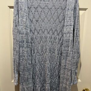 Belldini Blue Patterned Cardigan